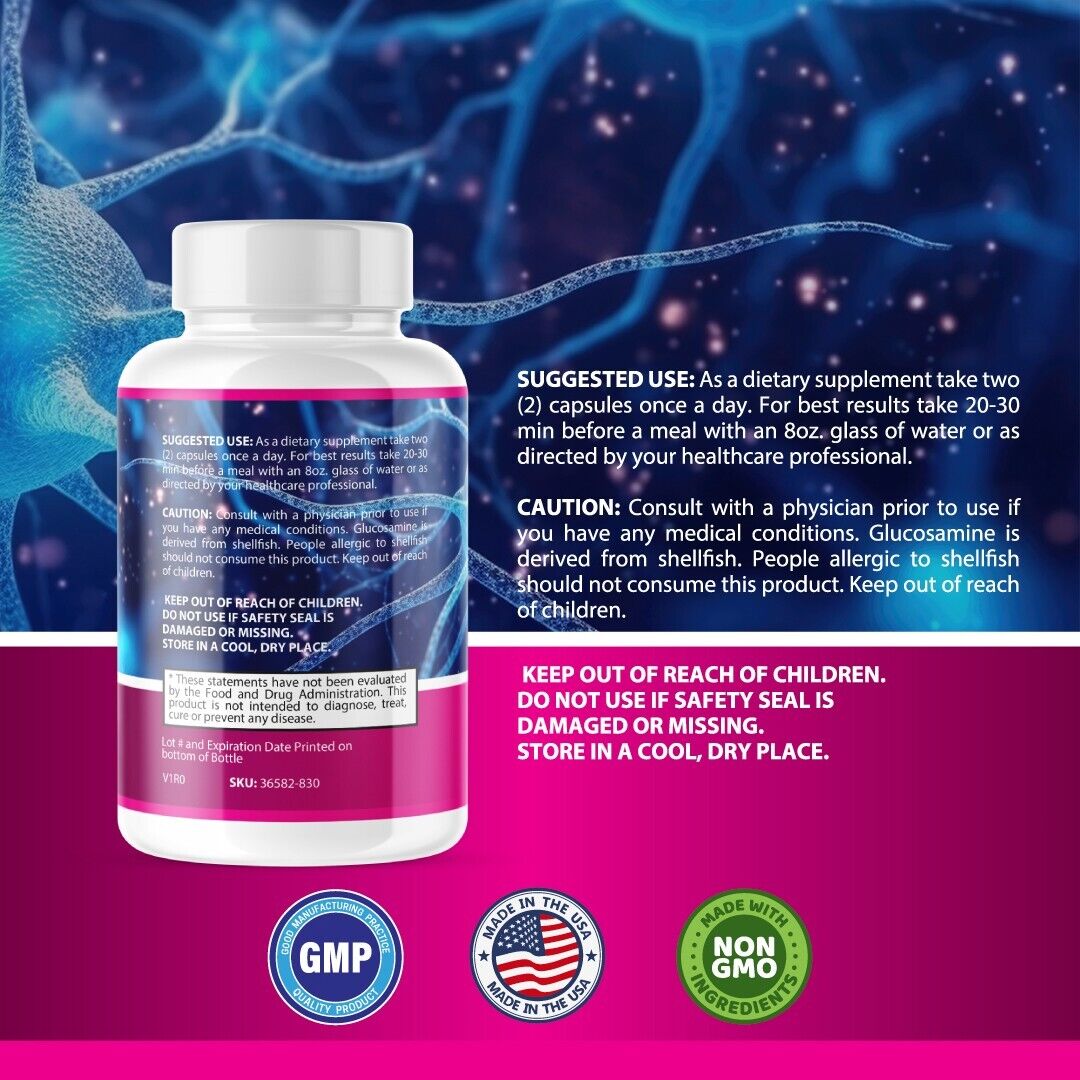 Nerve Shield + PLUS- Focus/Nerves & Immune Health- 2 Bottles- 120 Capsules