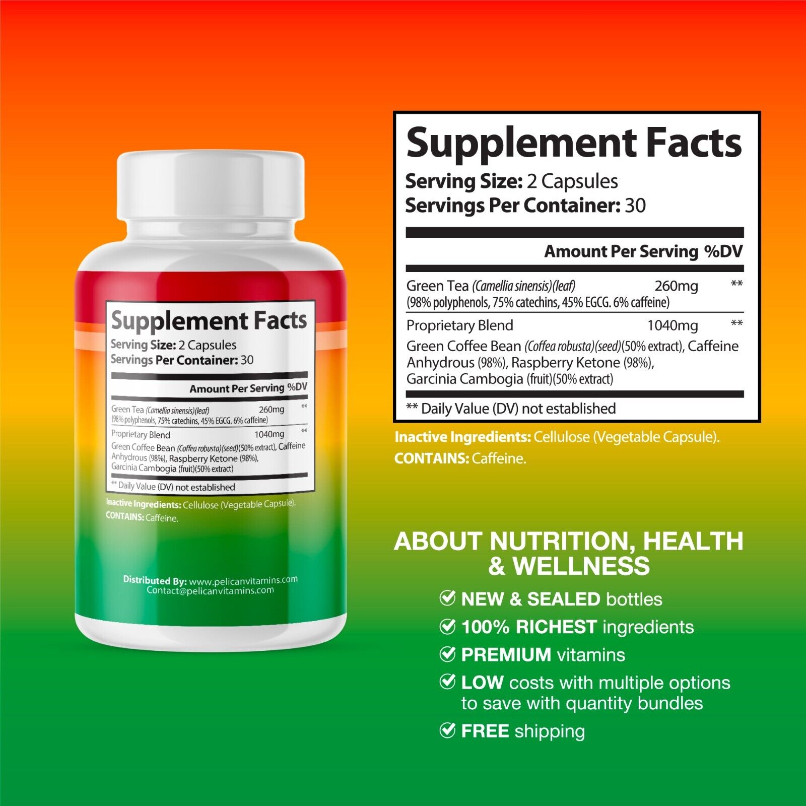 Meticore Max-Weight Loss Support/Metabolism/Energy- 60 Capsules