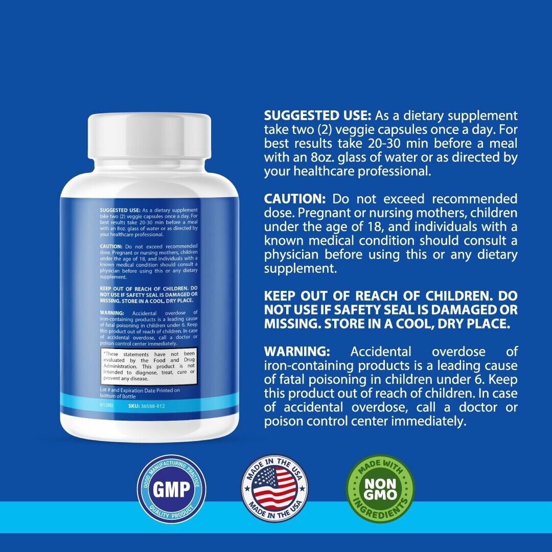 ReAwaken Advanced-Focus/Memory/Brain Boost- 2 Bottles- 120 Capsules