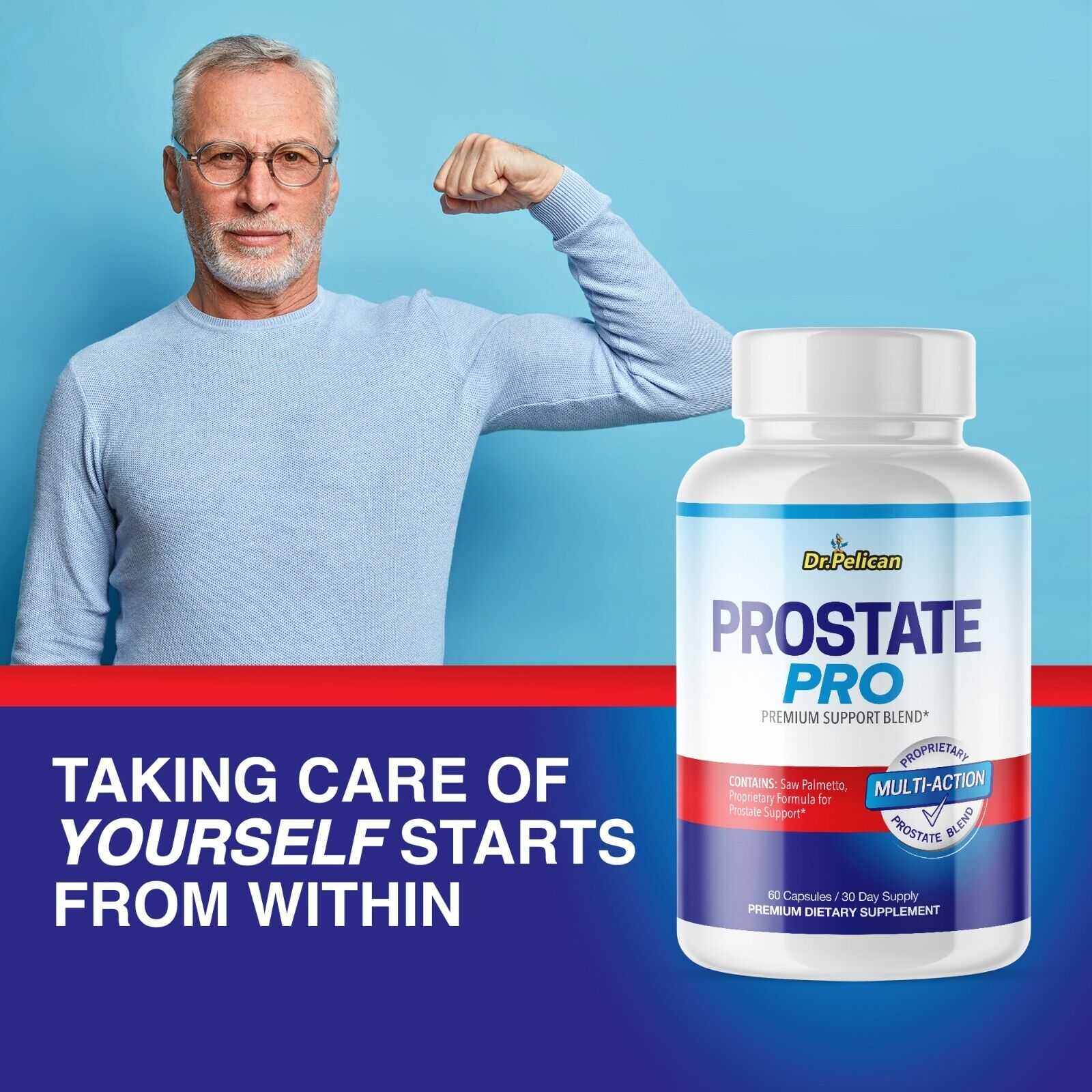 Prostate Pro- Urinary Tract Health/ Prostate Support- 60 Capsules