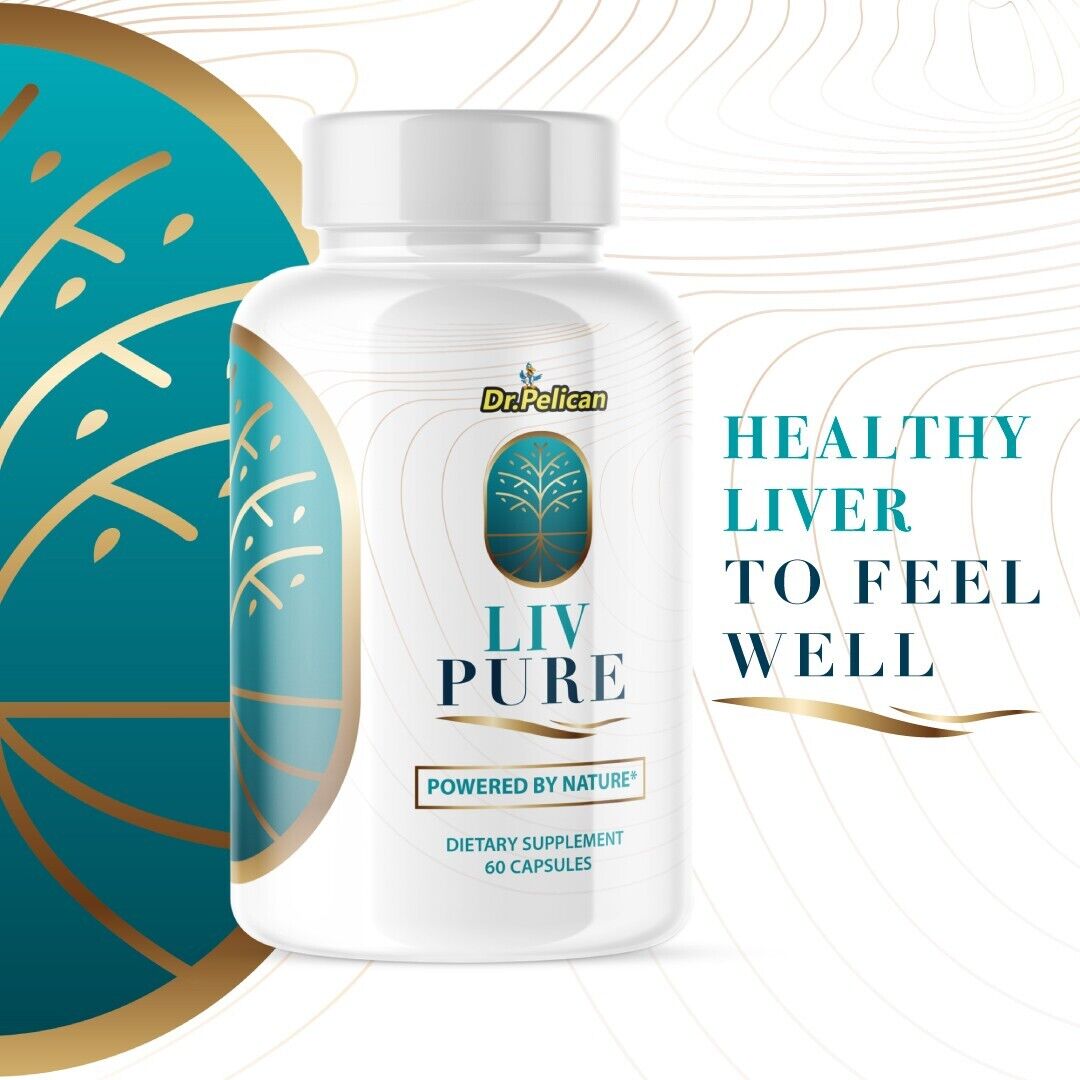 LivPure- Liver Function & Immune Health- 4 Bottles- 240 Capsules
