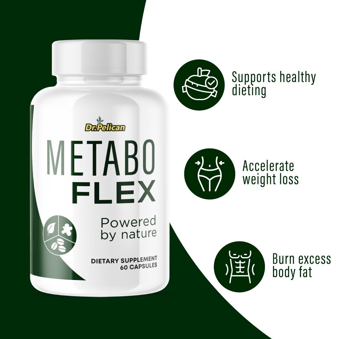 Metaboflex- Keto Dieting/Weight Loss & Health Support - 3 Bottles- 180 Capsules