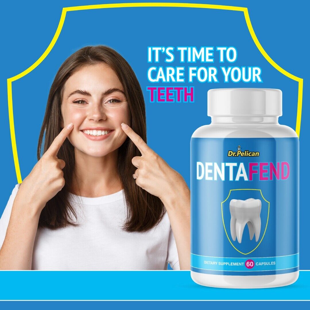 Dentafend-Digestion/ Oral Health / Immune System- 12 Bottles- 720 Capsules