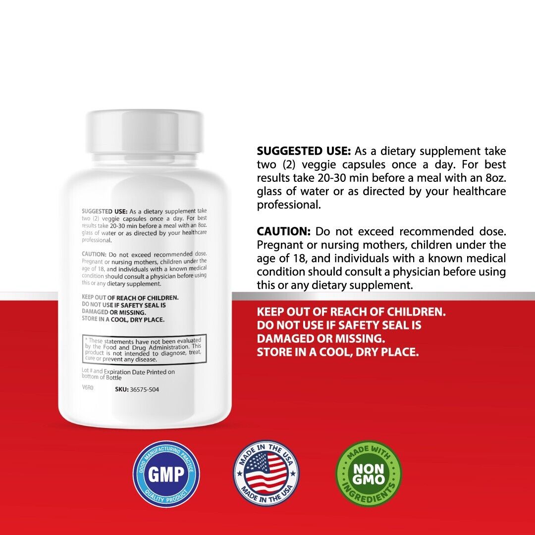 Ortho Prostate- Ciculation/Urinary Tract Health- 60 Capsules