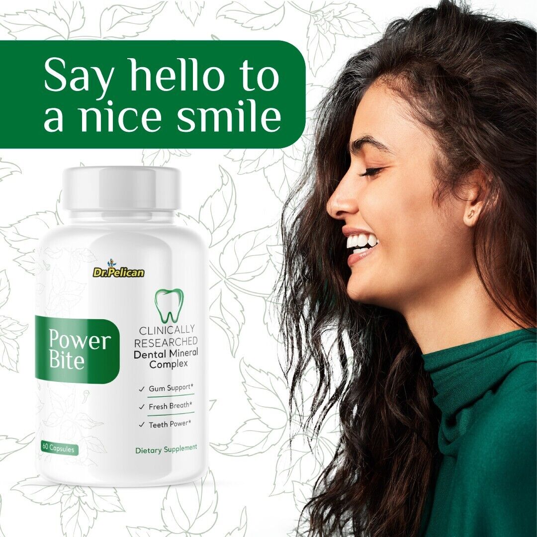 Power Bite-Teeth Power/ Gum Support- 60 Capsules