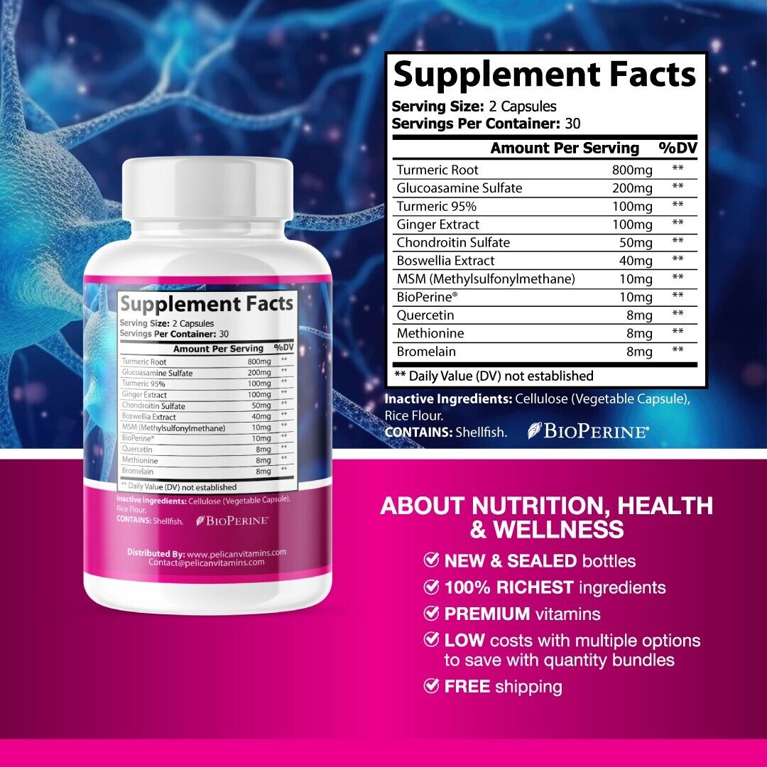 Nerve Shield + PLUS- Focus/Nerves & Immune Health- 10 Bottles- 600 Capsules