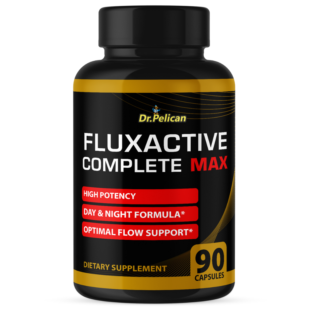 Fluxactive Complete MAX- Male Virility/ Energy/ Workout- 90 Capsules