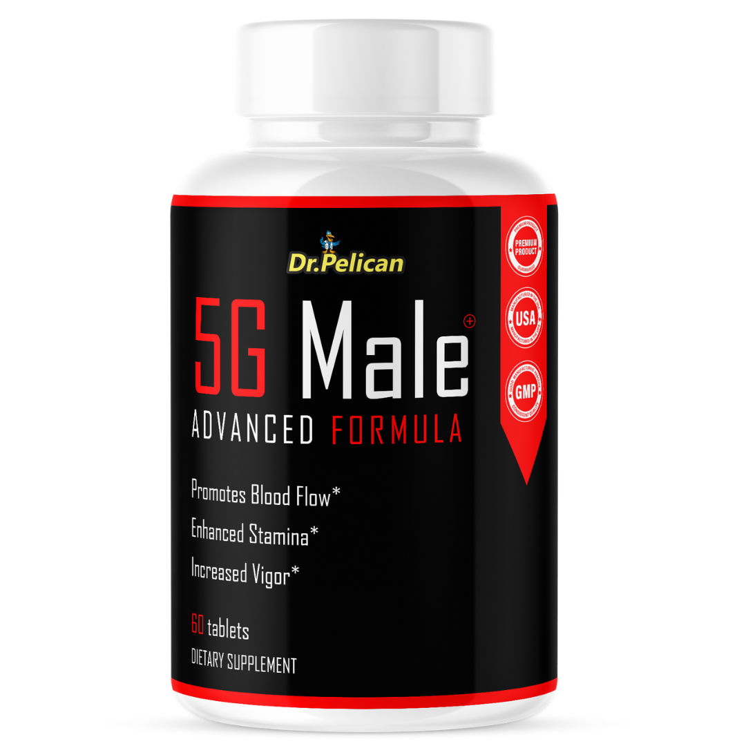 5G Male Advanced Formula- Bodybuilding Support- 60 Tablets